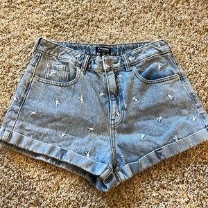 Pacsun Playboy Jean Shorts